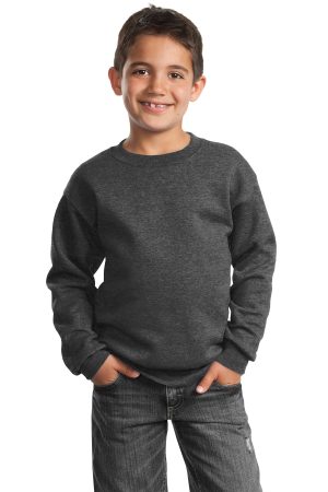 Port Youth Core Fleece Crewneck Sweatshirt PC90y