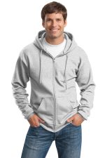 Port Tall Essential Fleece Full Zip Hooded Sweatshirt PC90zht