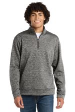 Sport-Tek Posicharge Electric Heather Fleece 1 4 Zip Pullover ST226
