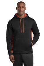 Sport-Tek Sport Wick Fleece Colorblock Hooded Pullover ST235