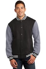 Sport-Tek Fleece Letterman Jacket ST270