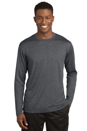 Sport-Tek Long Sleeve Heather Contender Tee ST360ls