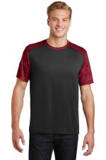 Sport-Tek Camohex Colorblock Tee ST371