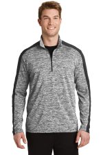 Sport-Tek Posicharge Electric Heather Colorblock 1 4 Zip Pullover ST397