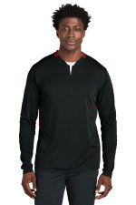 Sport-Tek Club 1 4 Zip Pullover ST443