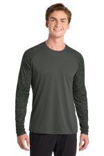 Sport-Tek Long Sleeve Digi Camo Tee ST460ls