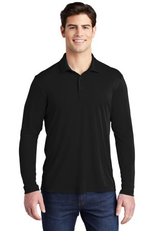 Sport-Tek Posi Uv Pro Long Sleeve Polo ST520ls