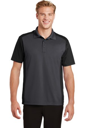 Sport-Tek Colorblock Micropique Sport Wick Polo ST652