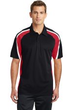 Sport-Tek Tricolor Micropique Sport Wick Polo ST654