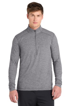 Sport-Tek Exchange 1 5 Long Sleeve 1 2 Zip ST711