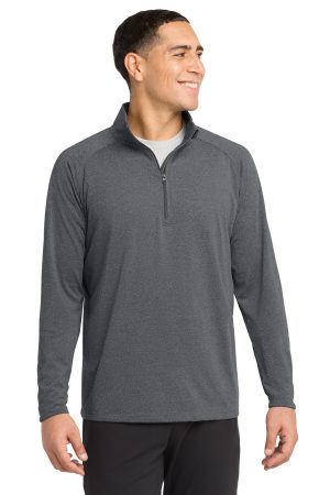 Sport-Tek Sport Wick Stretch 1 4 Zip Pullover ST850