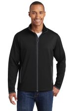Sport-Tek Sport Wick Stretch Contrast Full Zip Jacket ST853