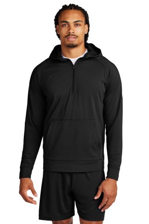 Sport-Tek Sport Wick Stretch 1 2 Zip Hoodie ST856