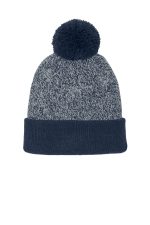 Sport-Tek Halftime Heather Pom Beanie STC68