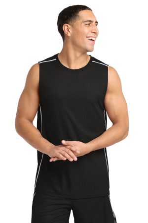 Sport-Tek Posicharge Mesh Reversible Sleeveless Tee T555
