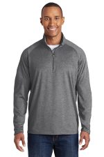 Sport-Tek Tall Sport Wick Stretch 1 4 Zip Pullover TST850