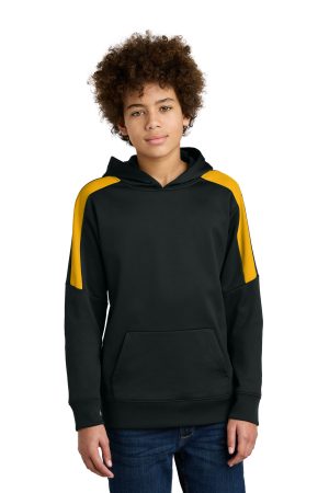 Sport-Tek Youth Sport Wick Fleece United Pullover Hoodie YST255