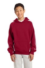 Sport-Tek Youth Sleeve Stripe Pullover Hooded Sweatshirt YST265