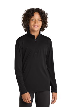 Sport-Tek Youth Posicharge Competitor 1 4 Zip Pullover YST357
