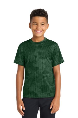 Sport-Tek Youth Camohex Tee YST370