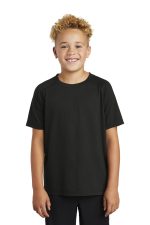 Sport-Tek Youth Posicharge Tri Blend Wicking Raglan Tee YST400