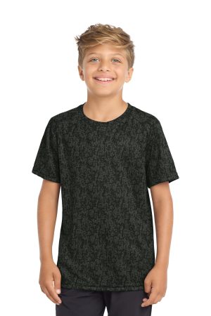 Sport-Tek Youth Digi Camo Tee YST460