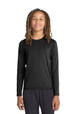 Sport-Tek Youth Long Sleeve Rashguard Tee YST470ls