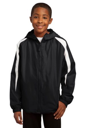 Sport-Tek Youth Fleece Lined Colorblock Jacket YST81