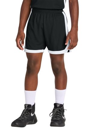 Sport-Tek Youth Rival Basketball 5 Short YST901