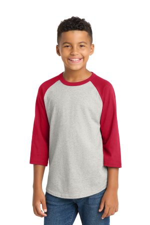 Sport-Tek Youth Colorblock Raglan Jersey YT200