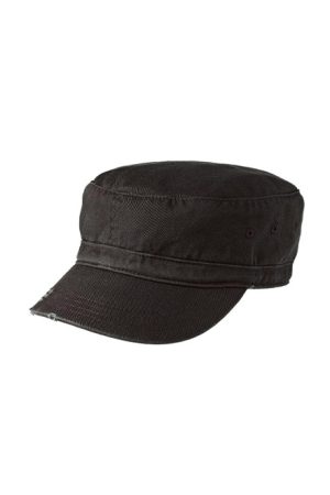 district dt605 distressed military hat